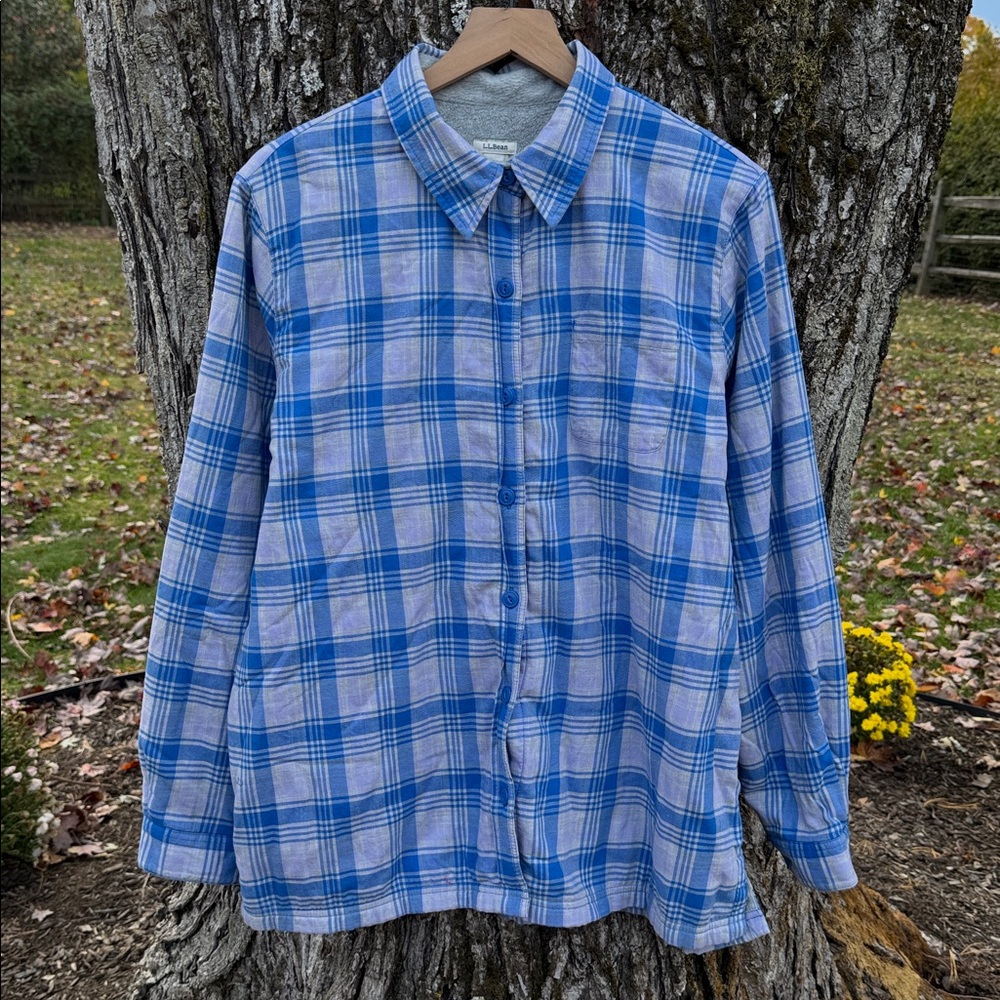 L.L. Bean Fleece-Lined Flannel Shirt
